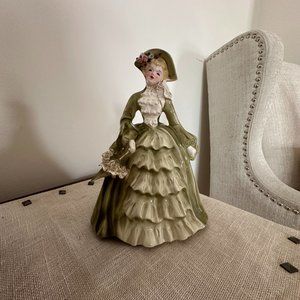 Vintage Florence Ceramics "Charmaine" Green Dress